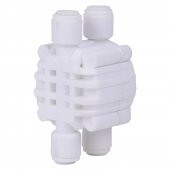 Su Arıtma Shut Off Valf 4 Dört Yollu Şatof Vana Quick 1/4 inç - 1