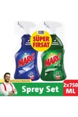 MARC BANYO VE MUTFAK TEMİZLEYİCİ YAĞ ÇÖZÜCÜ & KİREÇ SÖKÜCÜ SPREY 2'Lİ SET (2X750 ML) - 1
