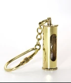 Pirinç Kumsaati Anahtarlık 2496c - 1