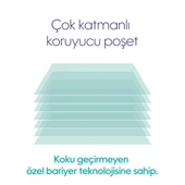 Easy Roll Kedi Kumu Çöp Kovası 6 aylık kullanım Yedek Poşeti – 1 Paket, 24’lü Rulo Maksimum Koku Kontrolü - 5
