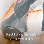 Kolay temizlenen, Taneleri Tutan Kedi Kumu Paspası, Kabartmalı ve Kaymaz Mat - 5