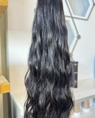 HairPim Wavy (0.8 Gr) Doğal Kestane 50 Adet 70 Cm Yeni Nesil Kaynak Saç - 2
