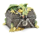 Dragon Tasarımlı Polyester Kutu Alk2330 - 1