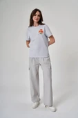 EXUMA KADIN TSHIRT-1522117 -BUZ MAVİSİ - 3