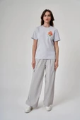 EXUMA KADIN TSHIRT-1522117 -BUZ MAVİSİ - 7