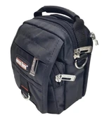 Monalisa Home 2349 Erkek  Lüks Siyah Renk Küçük Bol Bölmeli El Çantası thumbnail 1