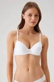 Pierre Cardin 6005 Adria Balenli Destekli / Push Up Dolgulu Micro Sütyen Askı Hediyeli - 1