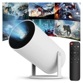 HY 300 Pro Full HD 130"İnç Yansıtma Android Taşınabilir Projeksiyon Cihazı - 1