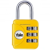 Yale geniş tip mini şifreli asma kilit - 1