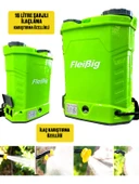 Germany Style Flebig Turbo Karıştırıcılı 16 Lt Şarjlı Sırt Tipi İlaç Pompası Akülü İlaçlama Makine - 3