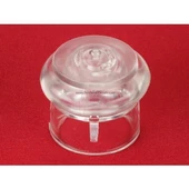 Şeffaf yer tamponu kapı stoperi 5 cm - 1