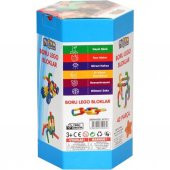 Can Oyuncak Boru Yapı Blokları 42 Parça HC1017 - 2