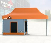 Kamp Avcı Çadırı Verandalı 3x6 Outdoor Katlanır Tente Çardak Gölgelik Off Road Gazebo Çadır 3x6m - 1