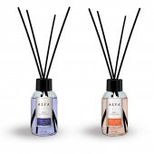 Alya Bambu Çubuklu Oda Kokusu Tropic Breeze ve Violet Bomb 100 ml x 2 Adet - 1