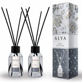 Alya Bambu Çubuklu Oda Kokusu Wave Marine 100 ml x 2 Adet - 1