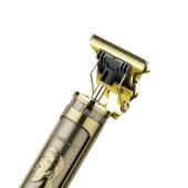 Ps-033 Çelik Kasa Profesyonel T-bıçak Saç Sakal Ense Ve Çizim Tıraş Makinesi - 2