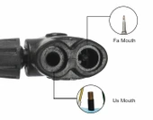 Yüksek Basınçlı Alüminyum Gümüş Renk Top Bisiklet Taşınabilir Hava Ayak Pompası - 2