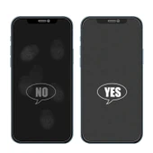 İphone 17 Pro Uyumlu Mate Parmak izi bırakmayan Ekran Koruyucu Jelatin thumbnail 3