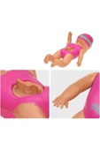 admay (2 ADET )Küvette Havuzda Kendiliğinden Yüzen Kurmalı Swimming Baby Yüzen Bebek  10 Cm - 1