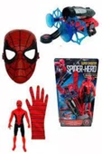 admay Spiderman Örümcek Adam Ok Atan Ağ Fırlatan Eldiven Ve Maske - 1
