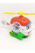 admay Sevimli Işıklı  Sesli Helikopter Oyuncak  22 cm - 2