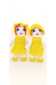 admay 2 Adet Oyuncak Bez Bebek 25 Cm - 1