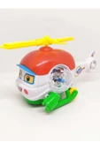 admay Sevimli Işıklı  Sesli Helikopter Oyuncak  22 cm - 1