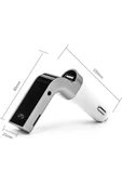 admay Carg7 Micro Sd USB Girişli Bluetooth Araç Kiti - 1