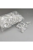 admay Vantuzlu Öpücük Askılıklı Kancalı 3 Cm 100 Adet 1 Paket - 3