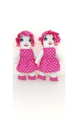 admay 2 Adet Oyuncak Bez Bebek 25 Cm - 1
