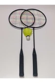 deniz sport 2 Adet Badminton Raketi & 1 Adet Badminton Topu Oyun Seti - 2