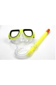 deniz sport Şnorkel Set Sarı Dalış Maskesi Seti - 1
