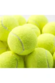 admay 6 Adet Sarı Tenis Topu Antrenman Tenis Topu - 2
