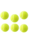 admay 6 Adet Sarı Tenis Topu Antrenman Tenis Topu - 1