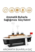 Gemi Tasarımlı Işıklı Aroma Terapi  Hava Nemlendirici Buhar Etkisiyle Ferahlık ve Şıklık Bir Arada - 1