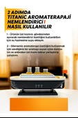 Gemi Tasarımlı Işıklı Aroma Terapi  Hava Nemlendirici Buhar Etkisiyle Ferahlık ve Şıklık Bir Arada - 2