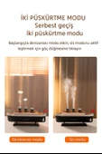 Gemi Tasarımlı Işıklı Aroma Terapi  Hava Nemlendirici Buhar Etkisiyle Ferahlık ve Şıklık Bir Arada - 3