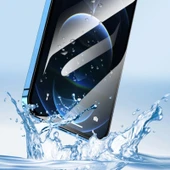 İphone 17 Uyumlu Ön Body Ultra Ekran Koruyucu Şeffaf  Nano Jelatin thumbnail 4