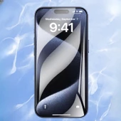 İphone 17 Uyumlu Ön Body Ultra Ekran Koruyucu Şeffaf  Nano Jelatin thumbnail 3