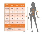 Kadın Kısa Kollu Bisiklet Yaka Yandan Bağlamalı Viskon Iki Iplik Elbise thumbnail 7