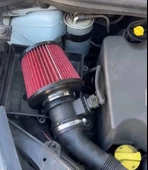 Opel Corsa 1.3 cdti Yüksek Performans Açık Hava Filtresi 7.6cm Kırmızı thumbnail 1