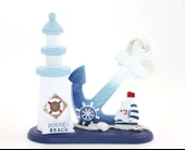 Ahşap Marin Çapalı Deniz Feneri Alk2451 - 1