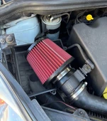 Opel Corsa 1.3 cdti Yüksek Performans Açık Hava Filtresi 7.6cm Kırmızı thumbnail 2