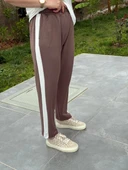 Kadın Modal Dokulu Kumaş Yanı şeritli Takım thumbnail 5