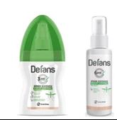 Defans Sinek Kovucu Naturel Vücut Losyonu 100 Ml + Defans Sinek Kovucu Vücut Spreyi Protect 50 ml - 1