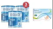 Bebevit 4 Bebek Devam Sütü 400 gr 3 ADET + Nasalmarin Baby Ultra Soft Nazal Aspiratör - 1
