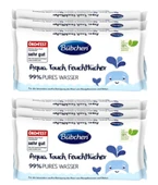 Bübchen Baby Yenidoğan Islak Mendil Aqua Touch 3x48li X 2 ADET - 1