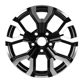 EMR-S1099-04 6.5x16" -5x114,3 ET35 66.1 Black Diamond Jant (4 Adet) thumbnail 2