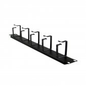 "2Lİ KUTU" RACK KABİN 19" 1U ALÜMİNYUM KANCALI KABLO ORGANİZER - 2