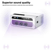 Valkyrie 3800 Lümens HD Kablosuz LCD Projeksiyon Cihazı - 4